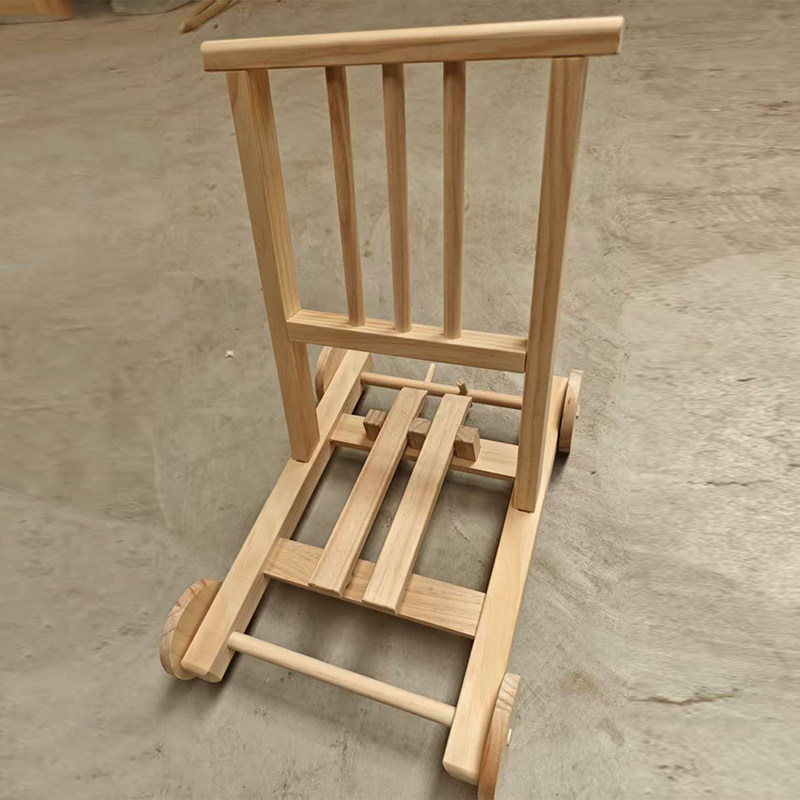 宝宝学步车木质手推车婴儿童实木玩具幼儿助步车实木学步车手推车,淘宝优惠券,粉丝福利购,淘宝优惠卷