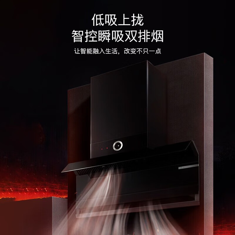 Bosch/博世 DWF9GCR70W智能联动T8家用侧吸大吸力自清洁油烟机 - 图0