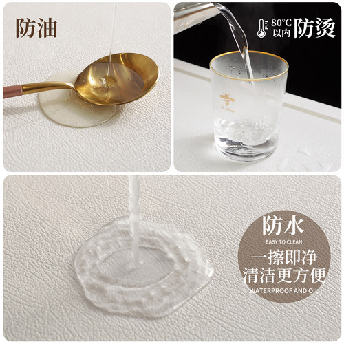 卡通餐边柜桌垫防水防油免洗电视柜垫鞋柜垫玄关垫台面保护垫子 - 图2
