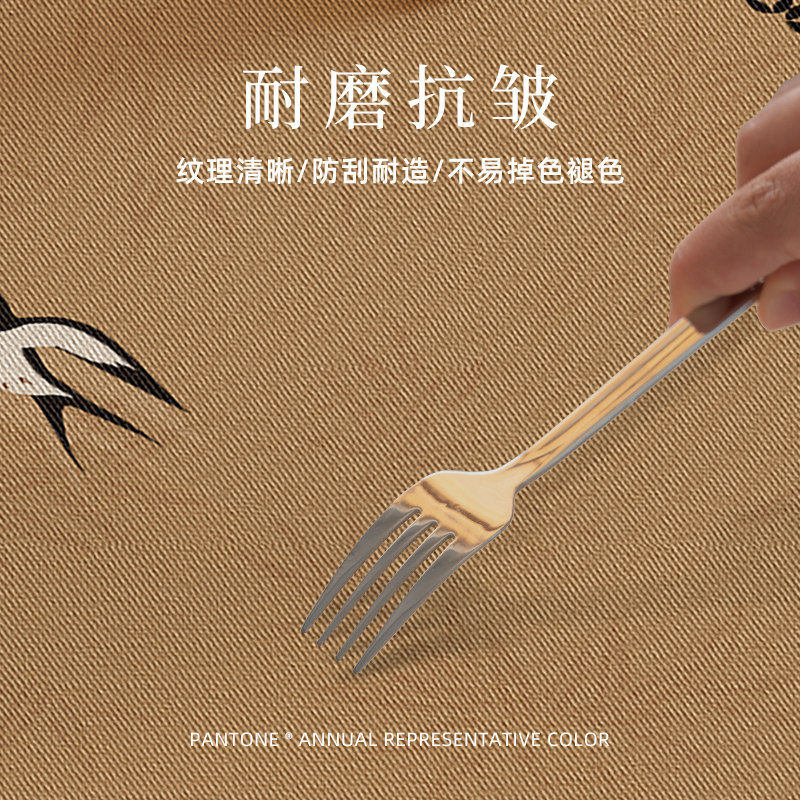 中古风复古桌布轻奢高级感长方形餐桌布客厅茶几台布桌面保护盖布,淘宝优惠券,粉丝福利购,淘宝优惠卷