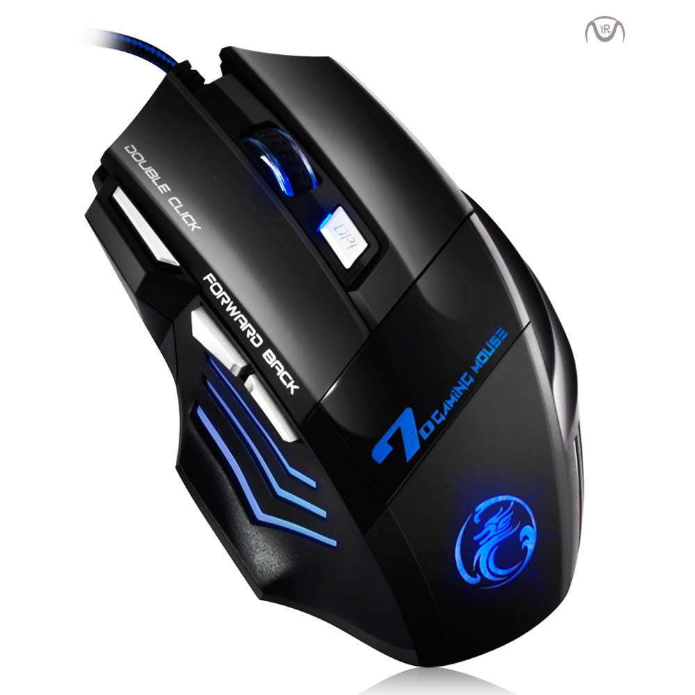 Professional Wired Gaming Mouse 7 Button  DPI LED Optical - 图1