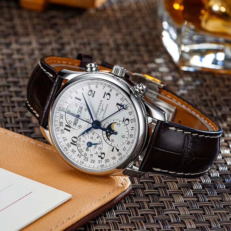 longines浪琴名匠系列经典八针男表 运洪金海外瑞士腕表