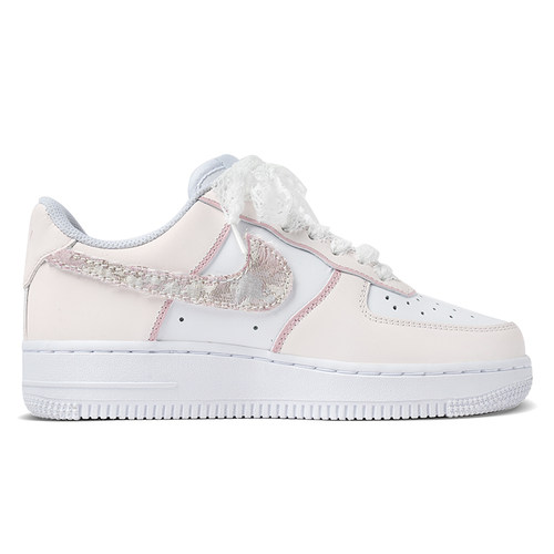 Nike Air Force 1 AF1空军一号七巧情人节礼物休闲板鞋女子定制鞋 - 图3