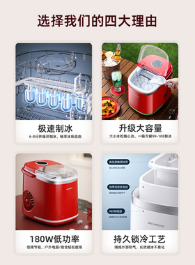 迈卡罗全自动快速制冰机