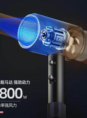 吹风机家用便携式负离子护发速干