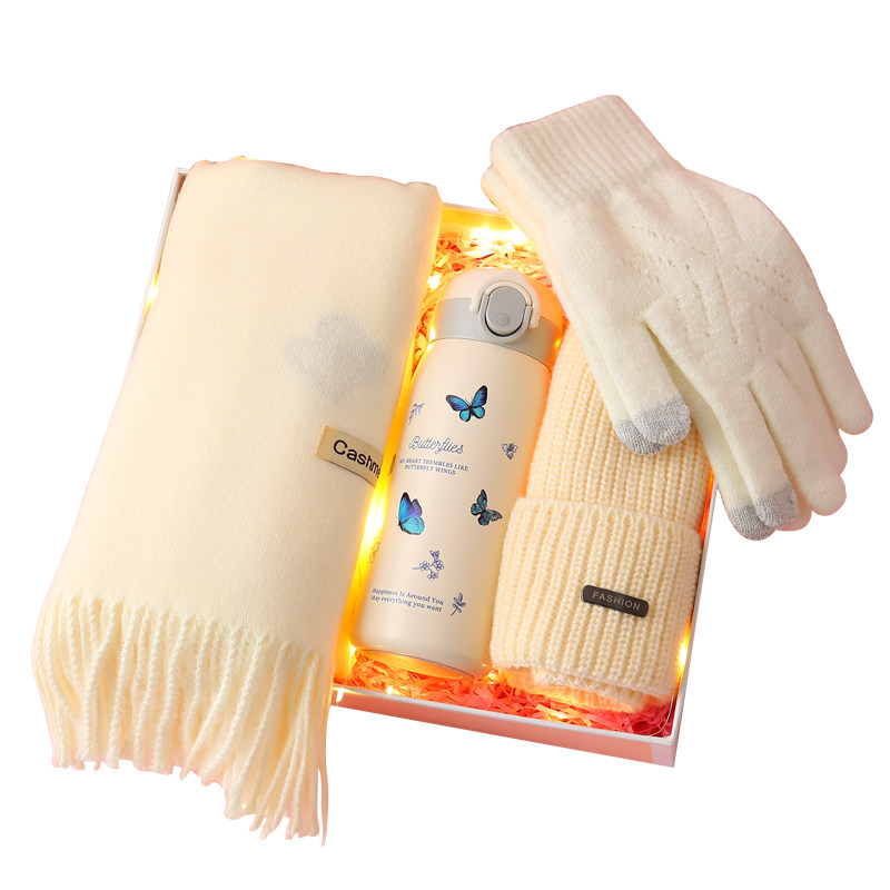 生日礼物女生送女友老婆闺蜜给女朋友的实用高级感围巾礼盒圣诞节