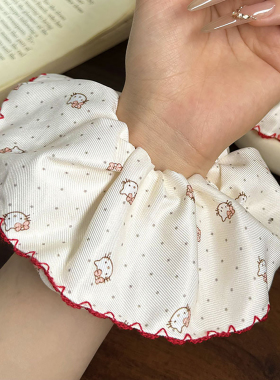 HelloKitty红锁边大肠发圈