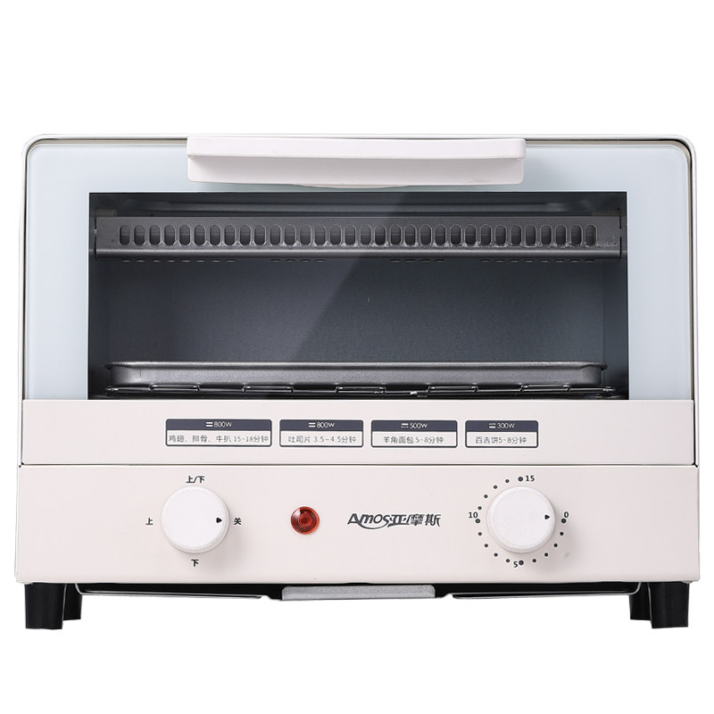 亚摩斯电烤箱家用小型烘焙迷你10l 亚摩斯荣电电烤箱
