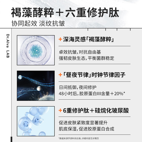 详情领补贴丨瑷尔博士反重力水乳微晶水女修护紧致抗皱保湿 - 图2