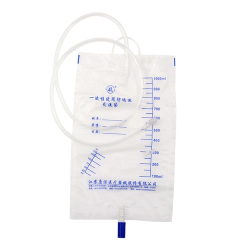 Jiangsu Conno Conno Divine Driven Bag Спиральный интерфейс развязка желчи против повторного обратного потокового направления мочи 1000 мл