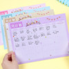 Paper tiger stationery 31-day check-in time management schedule primary school student points attendance sheet monthly schedule schedule work and rest schedule postgraduate entrance examination artifact adult self-discipline life study wall sticker
