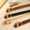Light luxury cowhide belt quality guaranteed to be soft and durable