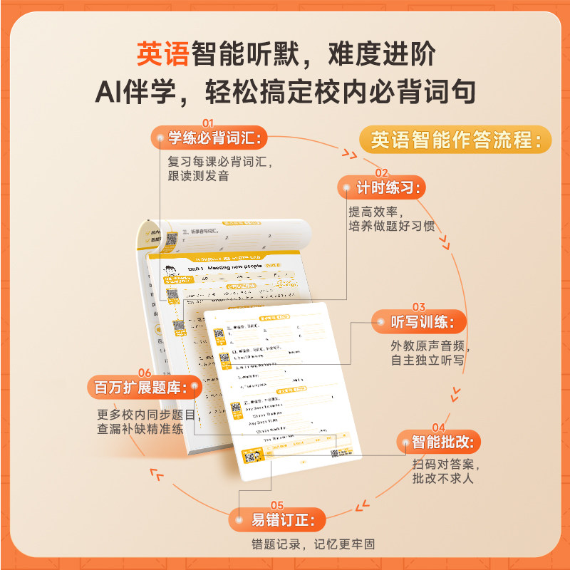 学而思 10分钟计算/默写/英语默写活页 小学一到六年级数学方法精讲 语文校内同步课文 英语外教原声音频-2-CB