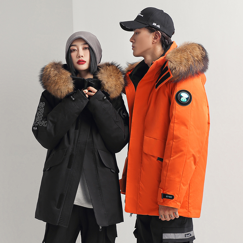 雅鹿反季2021年新款冬季男女羽绒服 雅鹿outlets店羽绒服