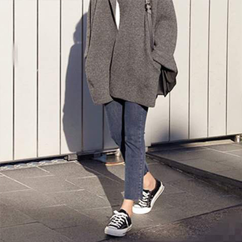 直筒女155小个子高腰显瘦潮牛仔裤 默恒牛仔裤