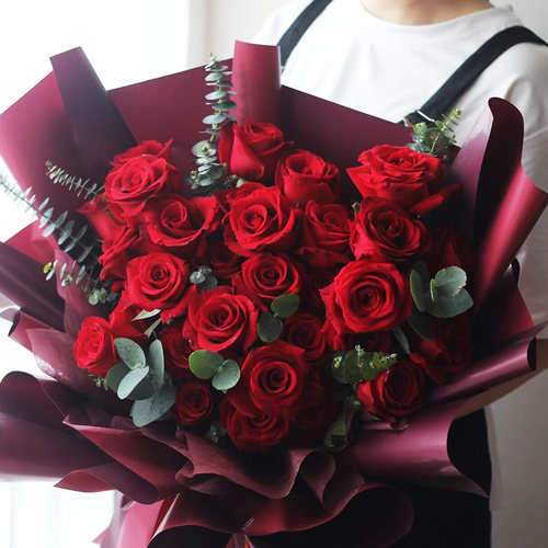 皱纹纸玫瑰花绿色加厚彩色皱纹纸手工花材料立体花幼儿园假花折纸康乃馨花艺花束粉色红色白色卷装皱纹纸批发 - 图3