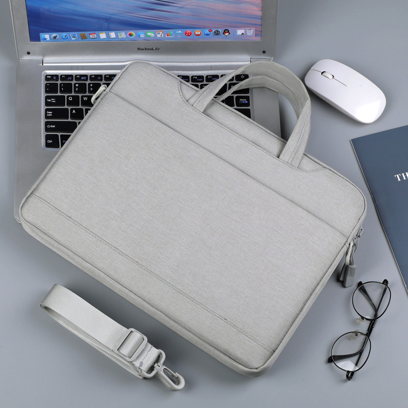 2025新款笔记本手提包适用联想小新华为matebook14寸电脑M4苹果macbook air13.3女M3公文pro15戴尔15.6惠普16 - 图0