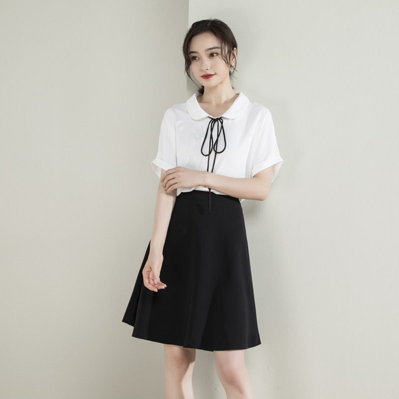 女高腰显瘦2020夏职业中长款半身裙 ggqq半身裙