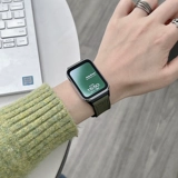 iboann Xiaomi, совместимый браслет, ремешок для часов, силиконовая брендовая сменная лента подходит для мужчин и женщин, из натуральной кожи, бизнес-версия