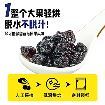 冰山誉梅！正宗长白山特产蓝莓干500g[26元优惠券]-寻折猪