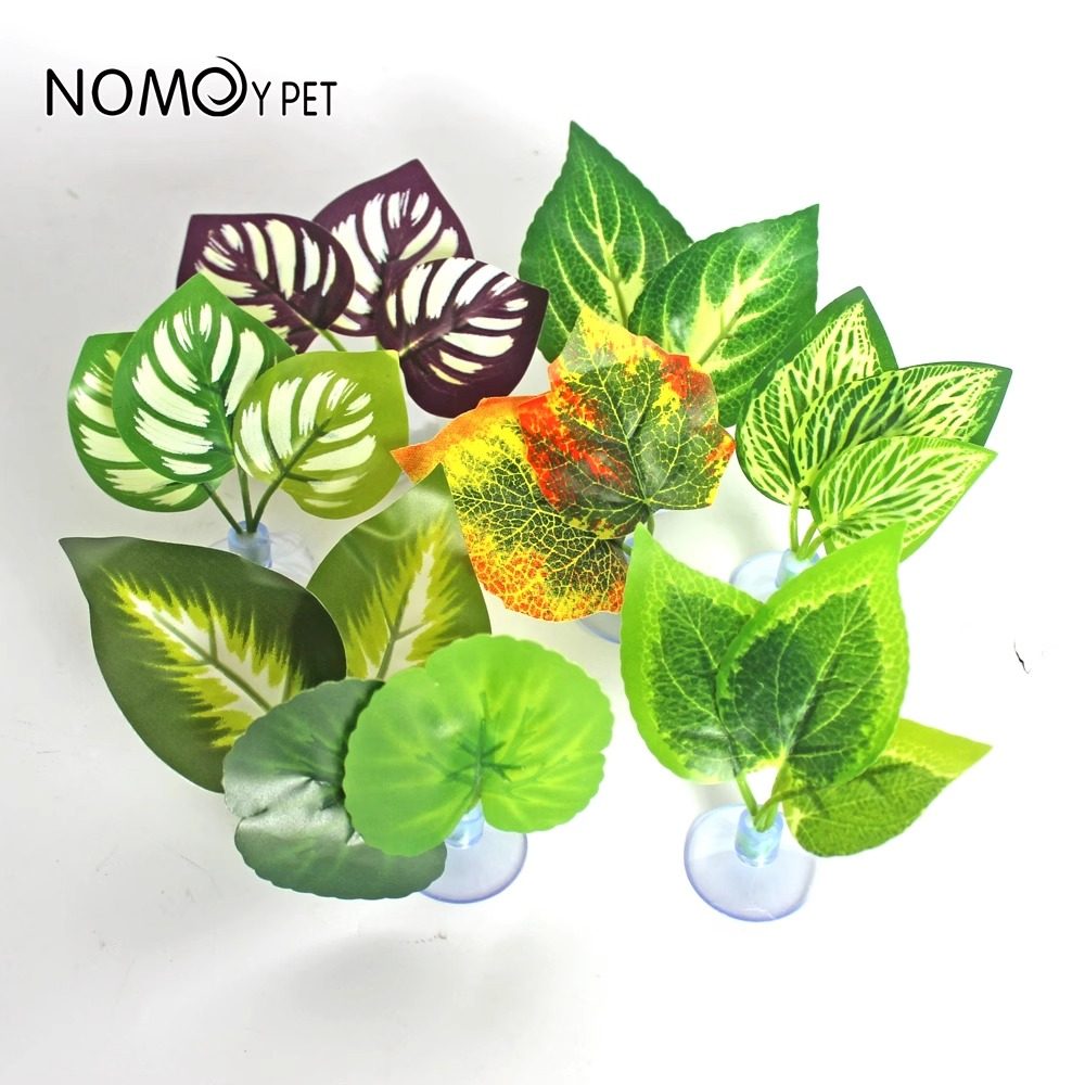 NOMO爬宠舔水仿真吸盘叶子喂水器变色龙蜥蜴树蛙饮水造景装饰叶片,淘宝优惠券,粉丝福利购,淘宝优惠卷