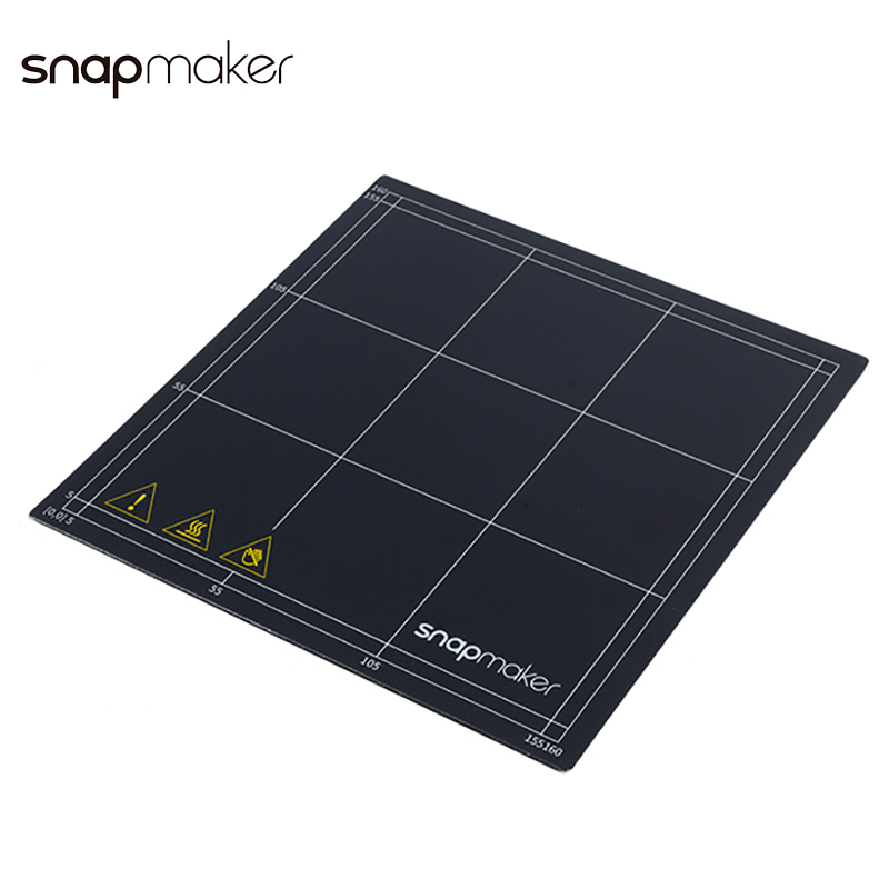 Snapmaker 2.0 3D打印板 双面贴纸打印钢板 - 图0