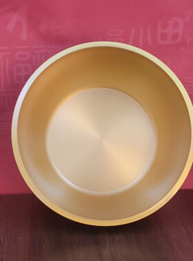 2025黄铜元宝聚泰聚宝盆家居客厅庙堂装饰招财铜盆礼品景区热卖工