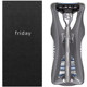 Friday laser spot welding process razor bamboo razor ceramic coating 3-layer blade essential gift box