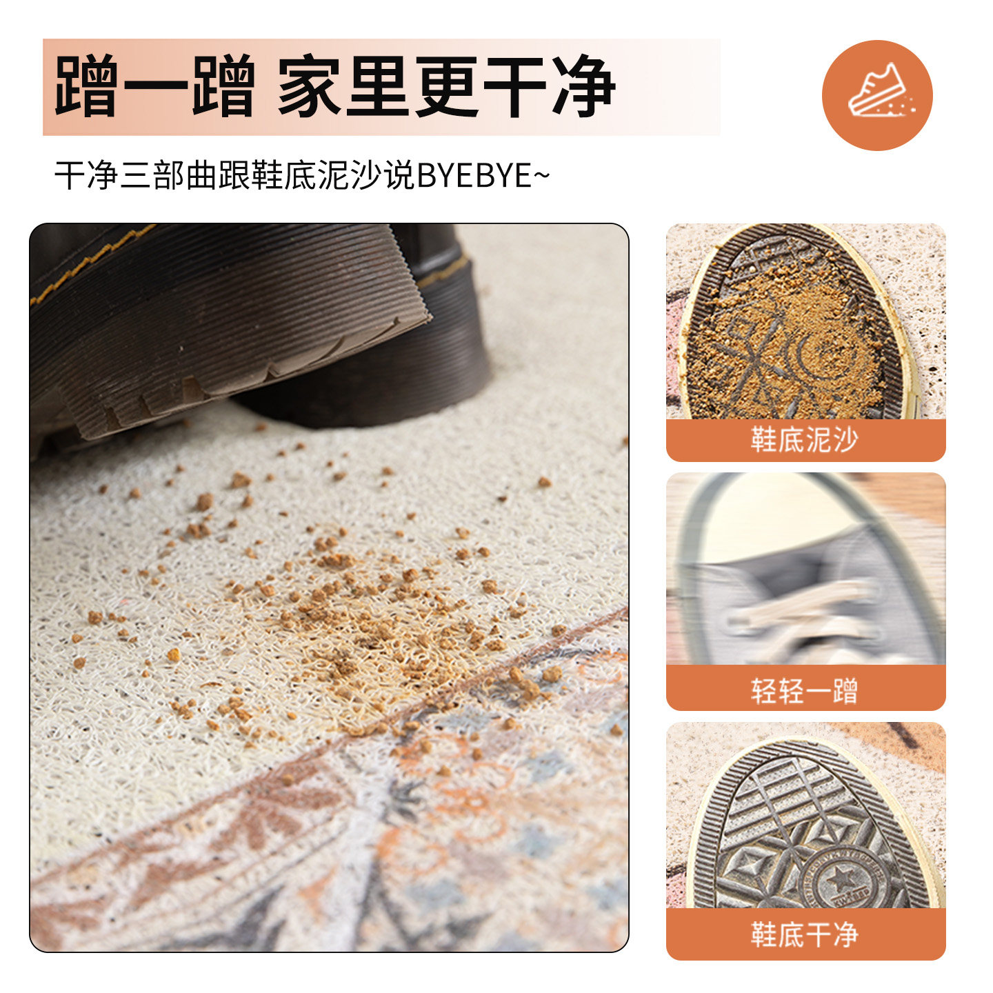 2025新款卡通丝圈入户门地垫进门口耐磨防滑蹭脚垫可裁剪玄关地毯,淘宝优惠券,粉丝福利购,淘宝优惠卷