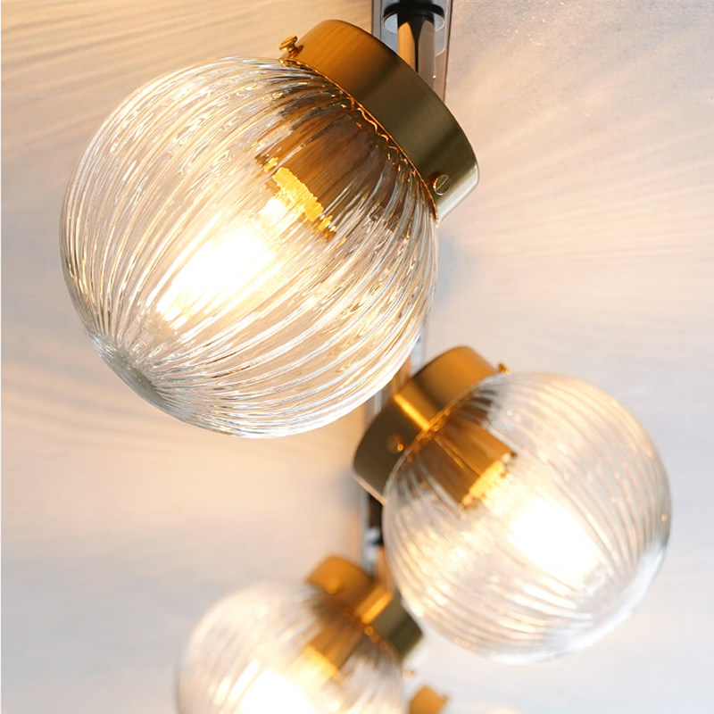 怀旧氛围LED轨道灯玻璃家用客厅厨房2米明装滑轨温馨照明射灯2022,淘宝优惠券,粉丝福利购,淘宝优惠卷