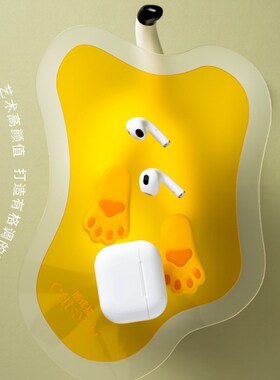 那坨猫艺术托盘摆件桌面创意装饰品办公桌文具收纳情人节生日礼物