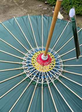 古风满穿桐油纸伞防雨防晒