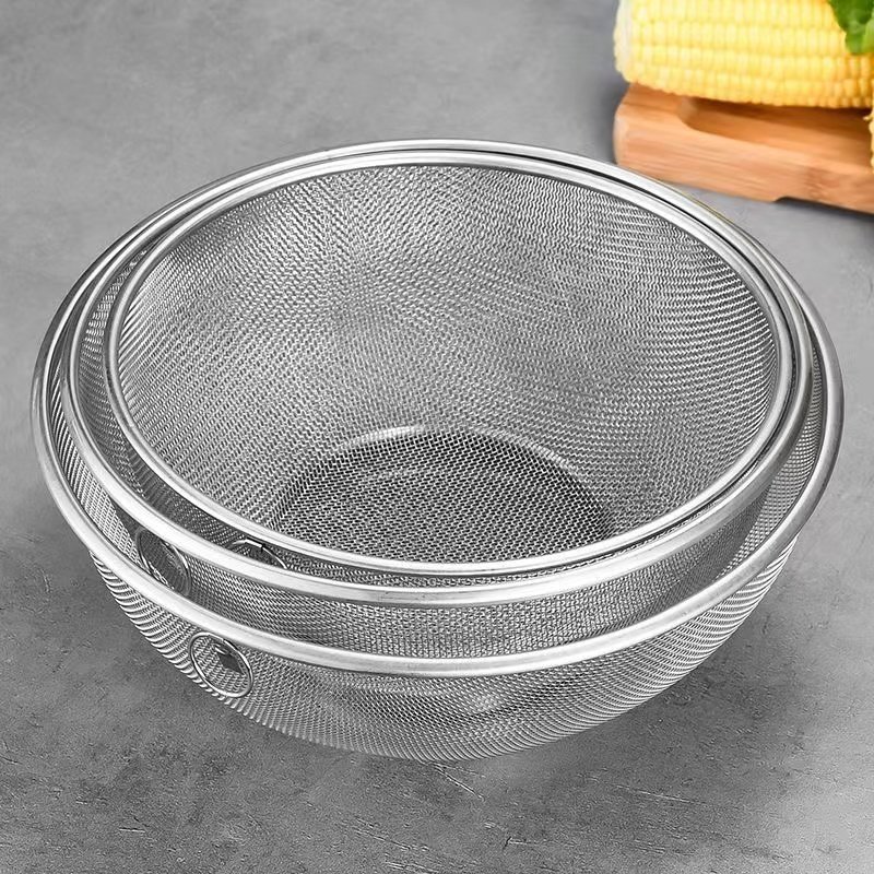 厨房淘米沥水篮不锈钢米筛漏盆过滤网筛水果洗米神器漏盆多功能,淘宝优惠券,粉丝福利购,淘宝优惠卷
