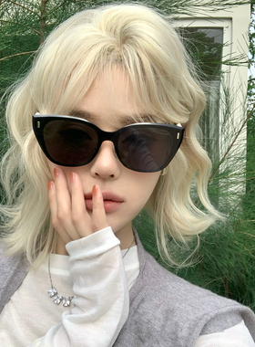 欧美风猫眼墨镜女高级感防紫外线