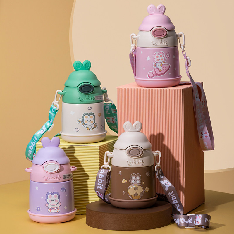316儿童保温杯带吸管男孩小学生女孩上学专用水壶宝宝婴儿水杯子,淘宝优惠券,粉丝福利购,淘宝优惠卷