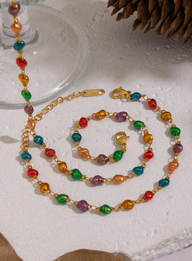 欧美滴油爱心贝壳海螺饰品