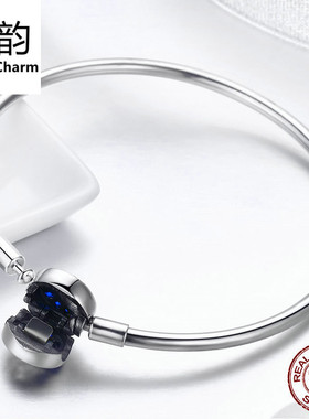 艾芙乐欧美热卖星空S925纯银手镯