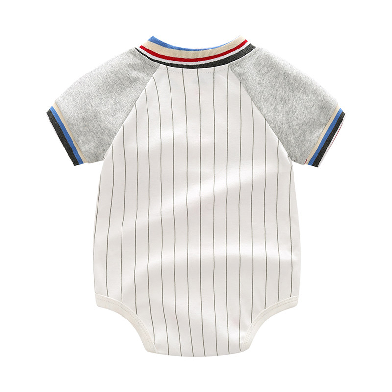 婴儿连体衣夏装薄款男宝宝纯棉包屁衣短袖新生儿外出球服哈衣爬服,淘宝优惠券,粉丝福利购,淘宝优惠卷