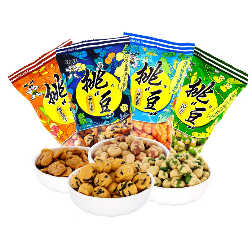 旺旺海苔花生挑豆 喜事多食品花生