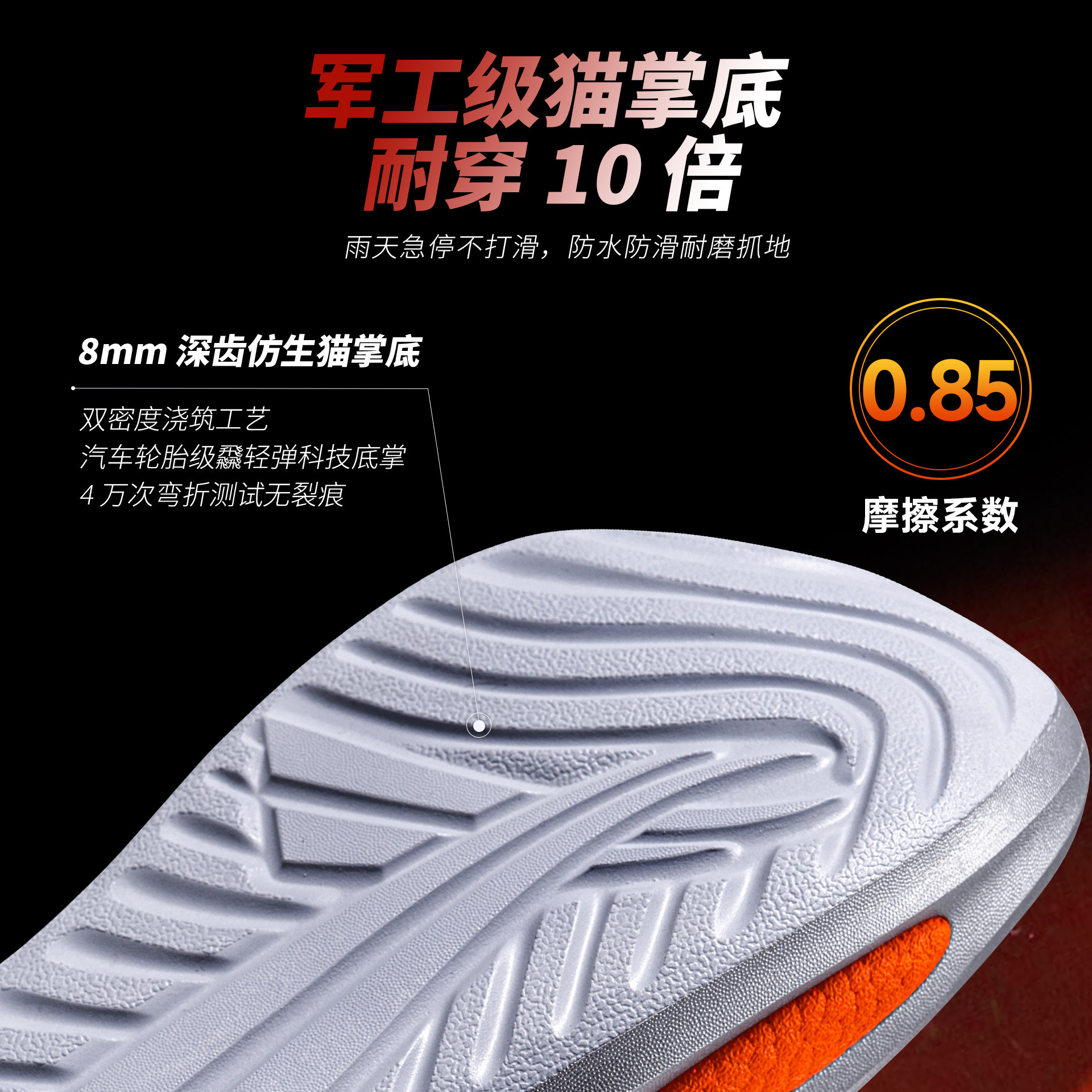 沃兰迪闪电稳护爆弹运动拖鞋恢复爆米花篮球拖外穿凉拖厚底防滑,淘宝优惠券,粉丝福利购,淘宝优惠卷