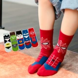 Tide, летние тонкие детские хлопковые мультяшные носки для мальчиков