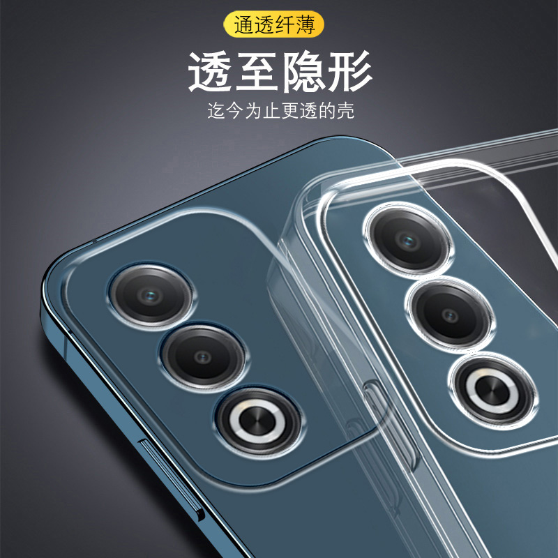 卢邦适用OPPO A3活力版直边相框a1手机壳a1pro透明a1x硅胶保护套a2m超薄a3s软边a11s防摔a15镜头a31全包a32男 - 图2
