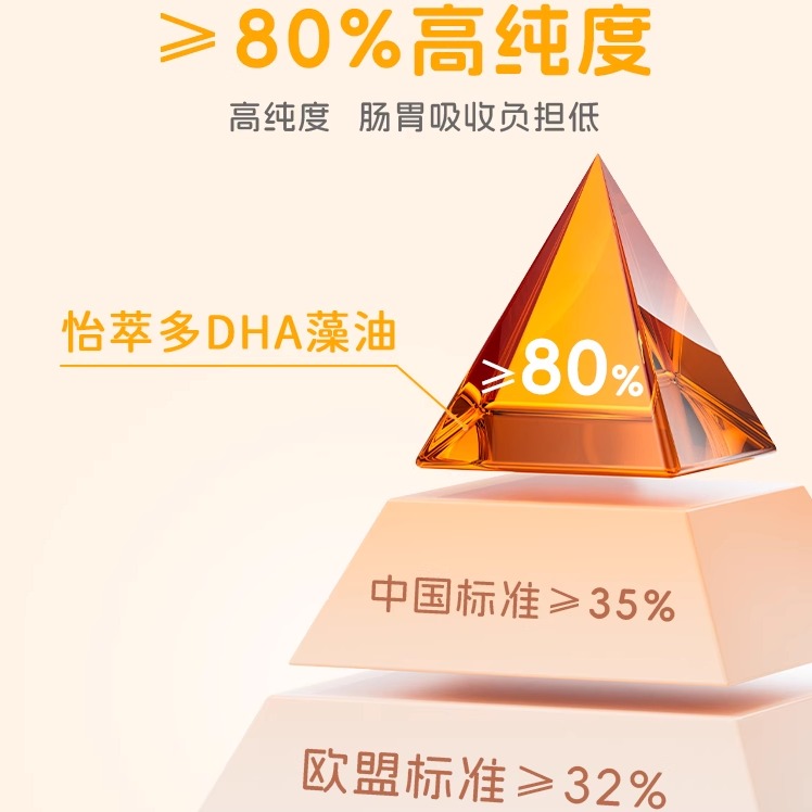 迪辅乐怡萃多DHA藻油滴剂宝宝儿童婴幼儿专用进口高含量0添加DHA