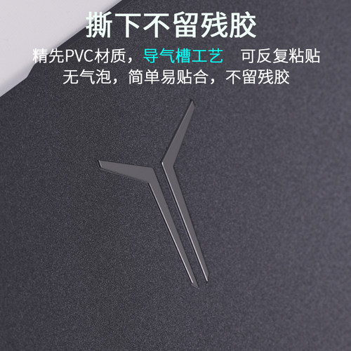 适用联想拯救者Y9000P普通版2025新款至尊IRX10笔记本R2024电脑ARH8冰魄白IAH外壳2023H贴纸16英寸机身保护膜 - 图1