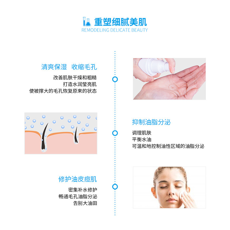 雅奇茶多酚毛孔收敛补水化妆收缩水 雅奇化妆水/爽肤水