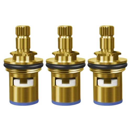 全铜水龙头阀芯单冷热通用快开内芯配件阀门芯滴水厨房陶瓷角阀 - 图3