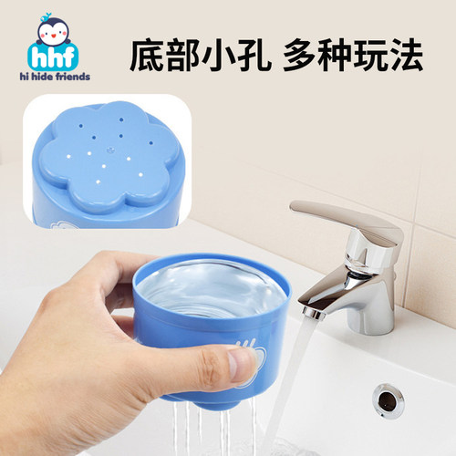 彩虹塔叠叠杯6-12个月儿童玩具早教益智套圈杯宝宝认知婴幼儿积木 - 图3