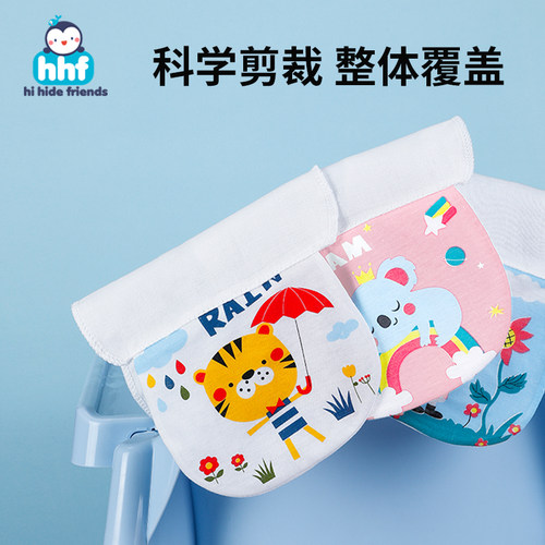 汗巾儿童纯棉幼儿园婴幼儿隔汗巾宝宝吸汗巾大号垫背男孩背后汉巾 - 图3