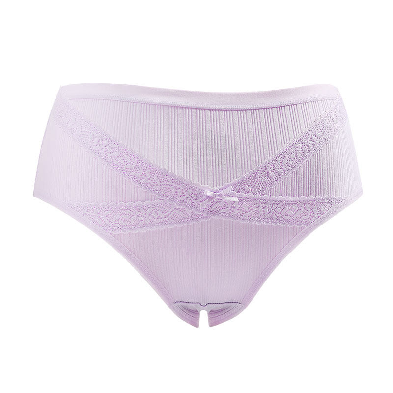 3条花仙子石墨烯棉莫混纺低腰内裤 花仙子内裤