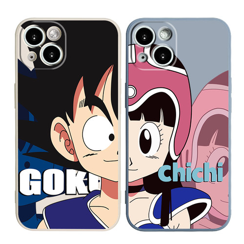 七龙珠手机壳适用14苹果13硅胶11悟空12琪琪Pro情侣max动漫vivox60华为nova10荣耀70小米10opporeno6/xr/xs/x - 图3